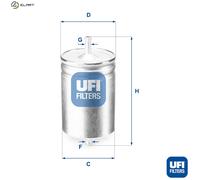 UFI 53.137.00 Pollen filter