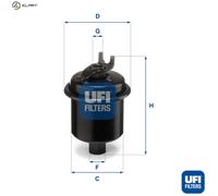 UFI 31.621.00 Fuel Filter