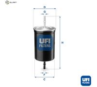 FUEL FILTER 31.747.00 FOR MITSUBISHI VOLVO V40 S80 S60 XC70/Cross/Country S40