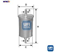 FUEL FILTER 31.825.00 FOR HYUNDAI G4FK/G4EK/G4EB/G4EC-G 1.5L G4EA 1.3L 4cyl