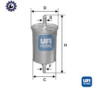 FUEL FILTER 31.825.00 FOR HYUNDAI G4FK/G4EK/G4EB/G4EC-G 1.5L G4EA 1.3L 4cyl