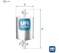 FUEL FILTER 31.830.00 FOR AUDI A4/B7/B6/Convertible A6/C6 BFB 1.8L 4cyl A4 B7