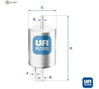 FUEL FILTER 31.831.00 FOR SEAT LAMBORGHINI AUDI A4/B7/Convertible A6/Allroad