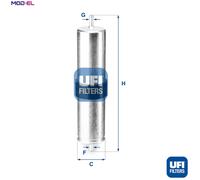 FUEL FILTER 31.838.00 FOR MINI W17 D14 /1ND 1.4L 4cyl