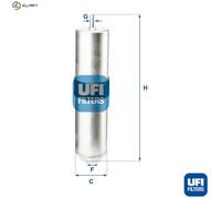 UFI 31.857.04 Fuel filter