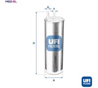 UFI 53.256.00 Pollen filter
