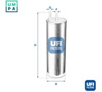 UFI 53.256.00 Pollen filter