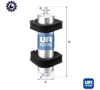 FUEL FILTER 31.950.00 FOR AUDI PORSCHE CGLC/CNHA/CJCD/CSUA/CMGB/CAHB/CGLA 2.0L