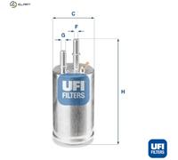UFI 31.951.00 Fuel filter