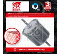 Fuel Filter fits VOLVO S60 Mk1 2.5 02 to 10 30636704 Febi Top Quality Guaranteed