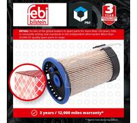 Genuine Febi Fuel Filter Service Replacement Insert - 49663