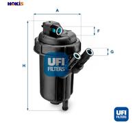 UFI 55.116.00 Fuel Filter Housing Fits Vauxhall Corsa Combo Meriva Agila Suzuki