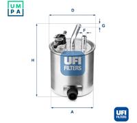 New Fuel filter for NISSAN:NAVARA,FRONTIER,NP300 NAVARA,ARMADA III SUV