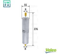 VALEO 587073 Fuel filter