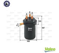 VALEO 587531 Fuel filter