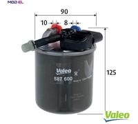 FUEL FILTER 587600 FOR INFINITI MERCEDES-BENZ C-CLASS/Convertible/T-Model GLE
