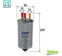 FUEL FILTER 587615 FOR DACIA DUSTER/SUV/Van K9K872/658/656/667/856/858 1.5L