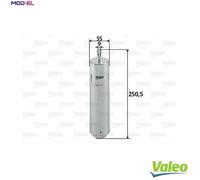 VALEO 587711 Fuel filter