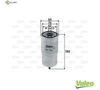 VALEO 587724 Fuel filter