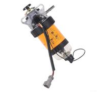 Fuel Filter Assembly, With Sensor 30MIC, For JCB 1400B, 1550B, 1600B, 1700B, 214, 215, 216, 217, 3C, 3D, 3DX, 4C, 4CN, And 4CX