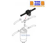 FUEL FILTER BLEED VALVE VW GOLF MK4 AUDI A3 TDI 1J0127247A C23