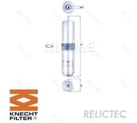 Fuel Filter BMW Alpina:E91,E90,E92,E84,F25,F26,E93,E46,3,X1,X3,X4,D3,XD3