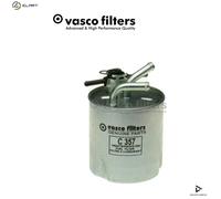 Fits VASCO C357 fuel filter Nissan Navarra 2.5DCi 2006- without water sensor