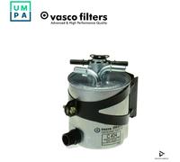 Fits VASCO C404 fuel filter Renault Megane II, Scenic II, with handle, without