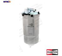 Fuel filter In-Line Filter CFF100258 CHAMPION for SKODA VW SEAT