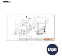Drve+ DP1110.13.0100 Fuel filter for CITROËN,FORD,MAZDA,PEUGEOT,TOYOTA