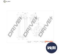 FUEL FILTER DP1110.13.0105 FOR AUDI A6/Allroad/S6 CDYB/BNG/ASB/BMK 3.0L 6cyl