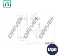 FUEL FILTER DP1110.13.0105 FOR AUDI A6/Allroad/S6 CDYB/BNG/ASB/BMK 3.0L 6cyl