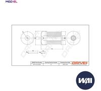 Fuel filter Filter Insert DP1110.13.0156 Drve+ for DACIA NISSAN RENAULT