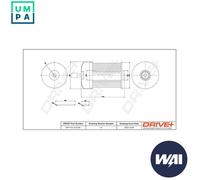 Fuel filter Filter Insert DP1110.13.0156 Drve+ for DACIA NISSAN RENAULT