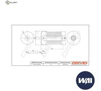 Fuel filter Filter Insert DP1110.13.0156 Drve+ for DACIA NISSAN RENAULT