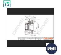 FUEL FILTER DP1110.13.0164 FOR MERCEDES-BENZ M 166.995 2.1L M 166.940 1.4L 4cyl