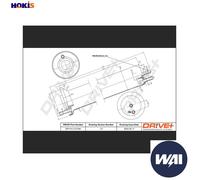 FUEL FILTER DP1110.13.0184 FOR ALPINA BMW 5/E39/X/SAV 7/E38 X5/E53 3.2L 6cyl B10