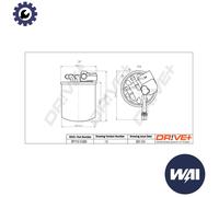 FUEL FILTER DP1110.13.0200 FOR MERCEDES-BENZ C-CLASS/T-Model GLK-CLASS/SUV 2.1L