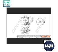 Fuel filter In-Line Filter DP1110.13.0213 Drve+ for NISSAN RENAULT