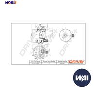 Fuel filter In-Line Filter DP1110.13.0216 Drve+ for NISSAN NAVARA NP300
