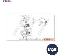 FUEL FILTER DP1110.13.0216 FOR NISSAN ARMADA/III/SUV NP300/FRONTIER/NAVARA 2.5L