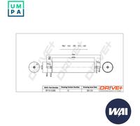 Fuel filter In-Line Filter DP1110.13.0265 Drve+ for LAND ROVER FREELANDER I