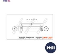 FUEL FILTER DP1110.13.0265 FOR LAND ROVER 204D3/M 47 2.0L 4cyl FREELANDER