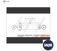 Fuel filter In-Line Filter DP1110.13.0265 Drve+ for LAND ROVER FREELANDER I