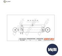 Fuel filter In-Line Filter DP1110.13.0265 Drve+ for LAND ROVER FREELANDER I