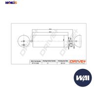 FUEL FILTER DP1110.13.0282 FOR VW CARAVELLE/KOMBI/VI/Bus/TRANSPORTER/Mk/T6 2.0L