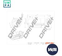 Fuel filter In-Line Filter DP1110.13.0290 Drve+ for OPEL CORSA D Hatchback Van