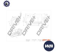 Fuel filter In-Line Filter DP1110.13.0290 Drve+ for OPEL CORSA D Hatchback Van