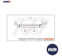 Fuel filter In-Line Filter DP1110.13.0294 Drve+ for AUDI A7 Sportback A6 C7