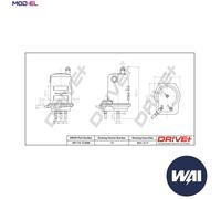 Fuel filter In-Line Filter DP1110.13.0299 Drve+ for NISSAN RENAULT